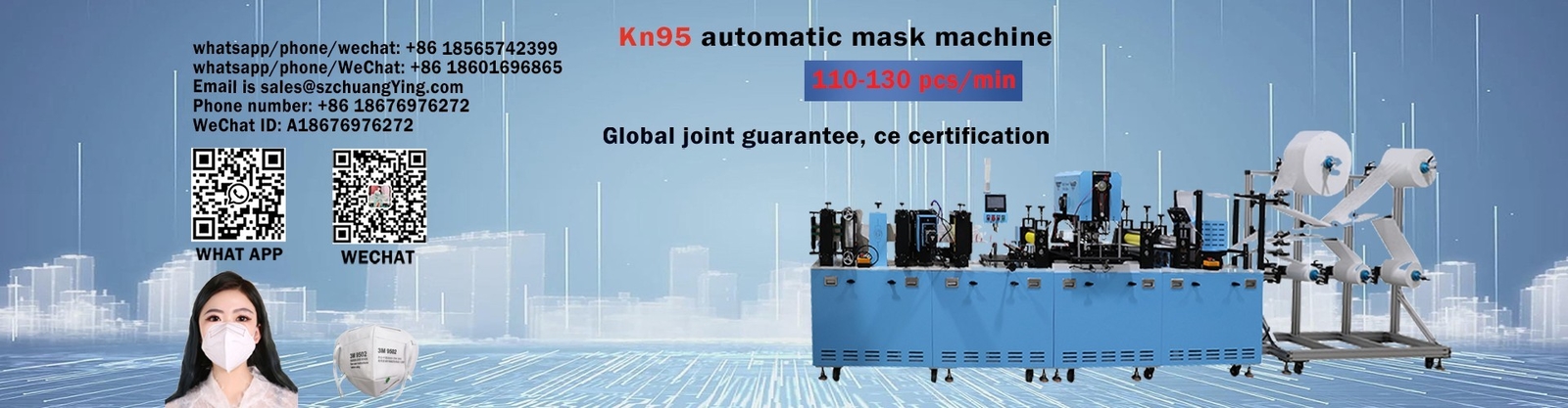chất lượng Máy làm mặt nạ KN95 nhà máy